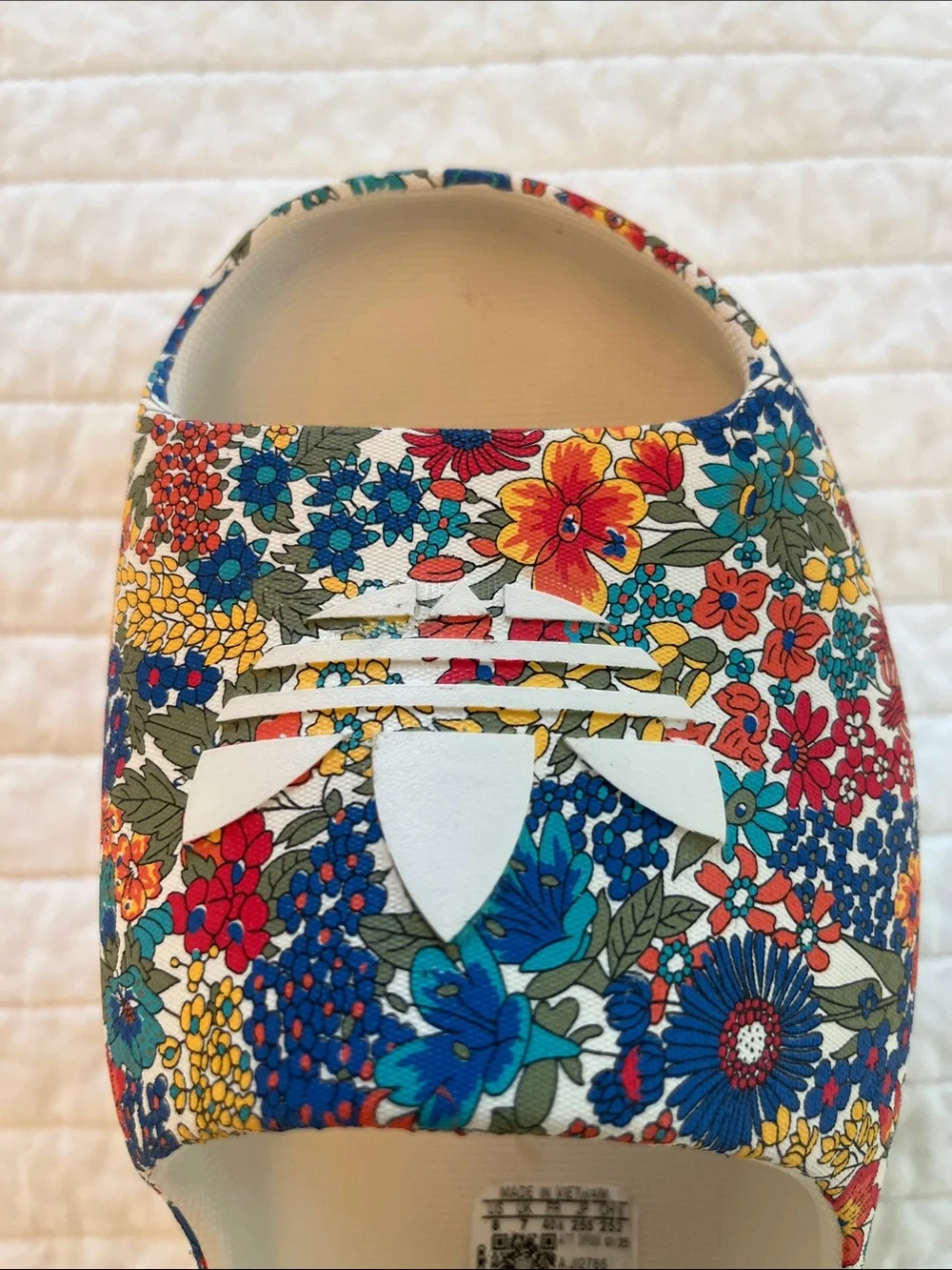 Adidas AdiFOM Stan Smith x Liberty of London Floral Platform Slides